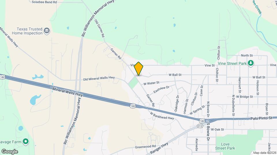 1445 W Ball St Map and Location Details