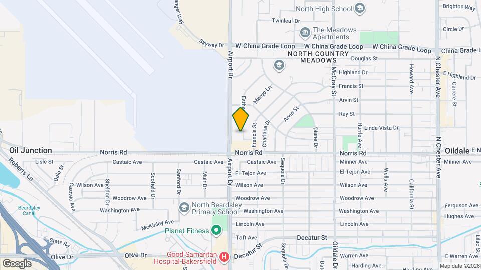 1605 Esther Dr Map and Location Details