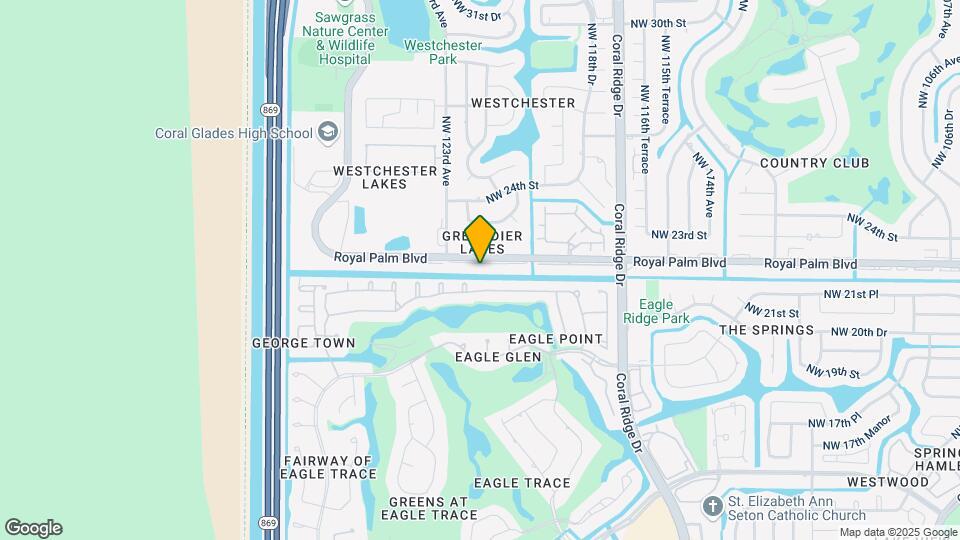 12222 Royal Palm Blvd Map and Location Details