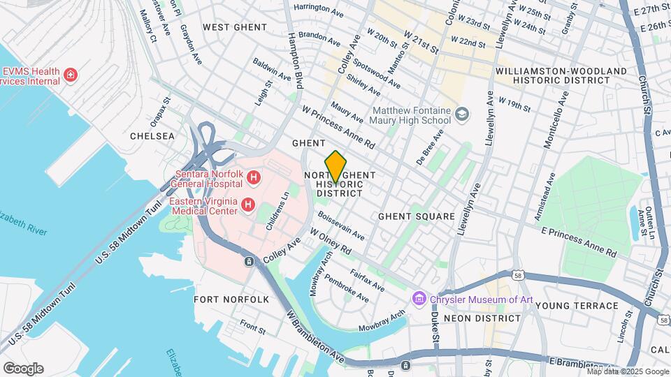 621 Redgate Ave, Unit A Mapa y Detalles de la Ubicación