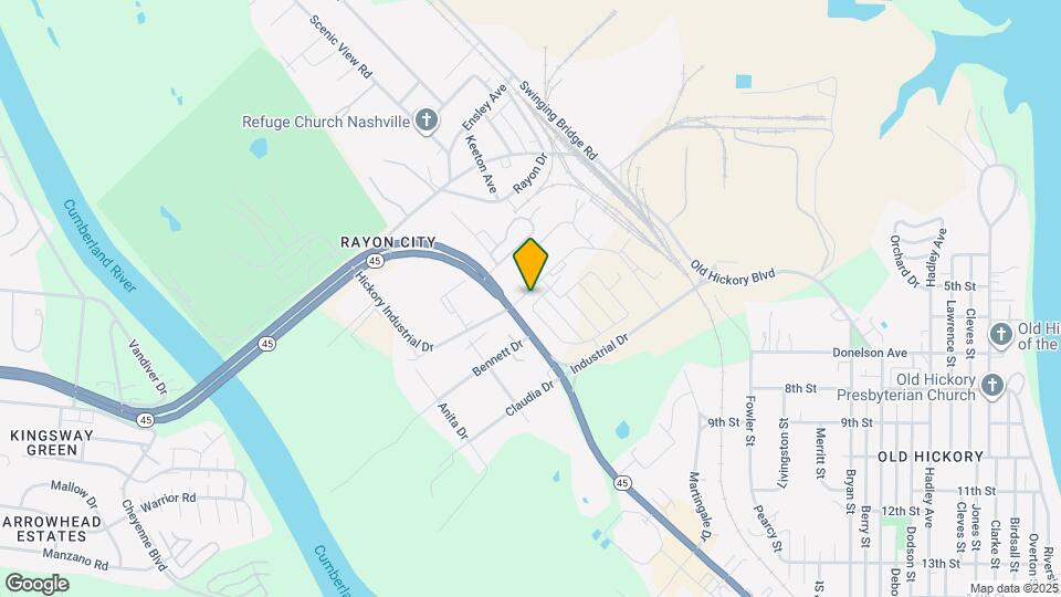 689 Hickory Industrial Dr Map and Location Details