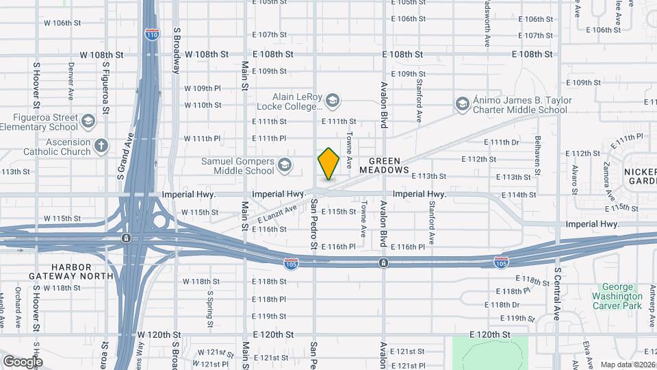 329 E Lanzit Ave Map and Location Details