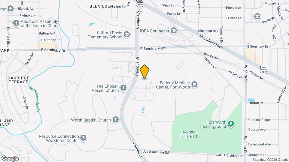 4510 Alamosa St Map and Location Details