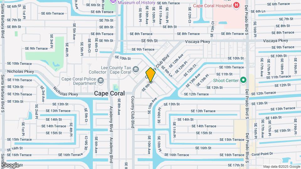 1111 SE 9th Ct Map and Location Details