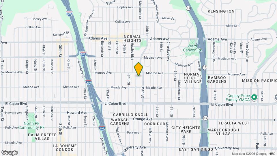 4461 Swift Ave Map and Location Details