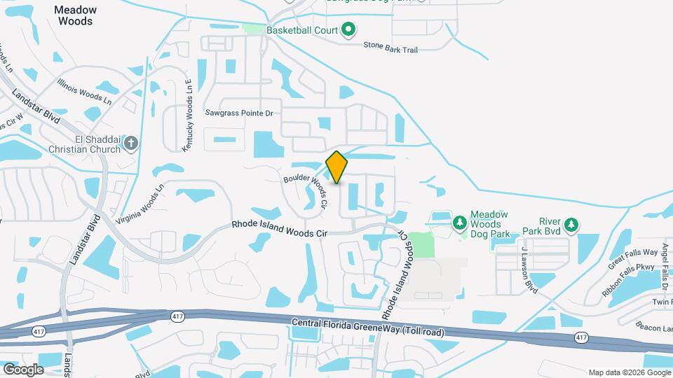 1227 Carey Glen Cir Mapa y Detalles de la Ubicación