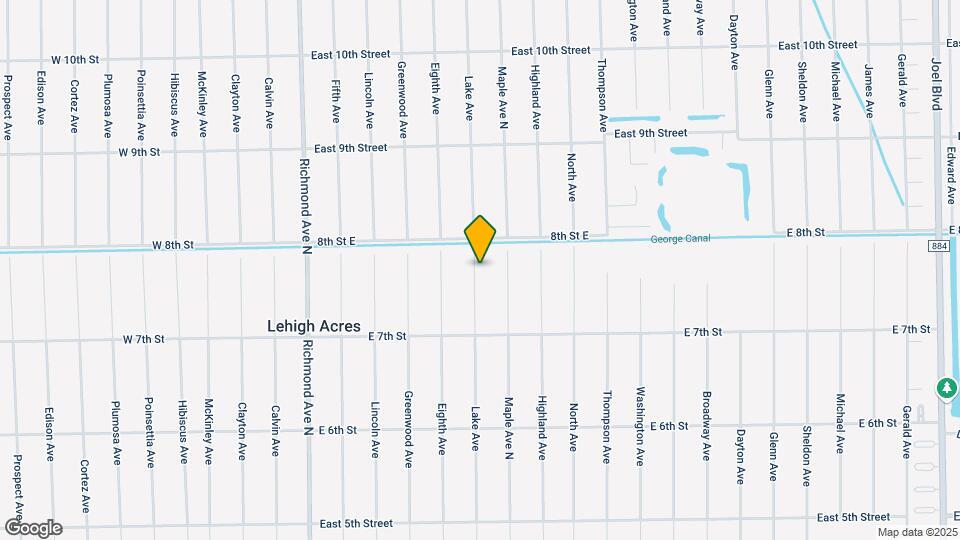 716 Lake Ave Map and Location Details