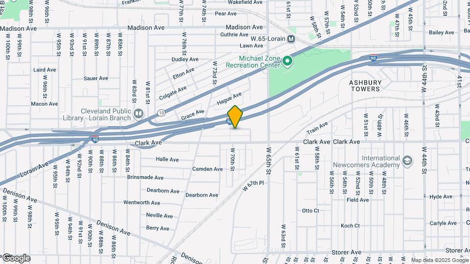 6819 Hope Ave Mapa y Detalles de la Ubicación