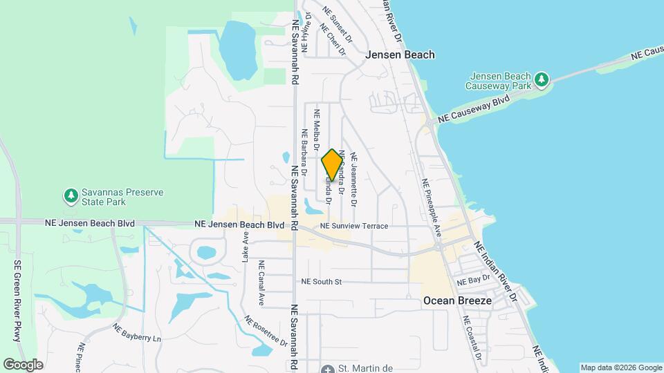 3489 NE Linda Dr Map and Location Details