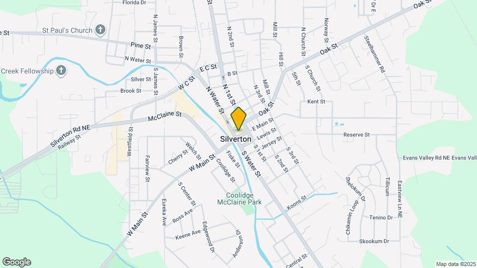 201 E Main St Map and Location Details