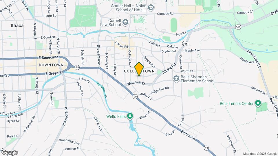 117 Linden Ave, Unit 1 Mapa y Detalles de la Ubicación