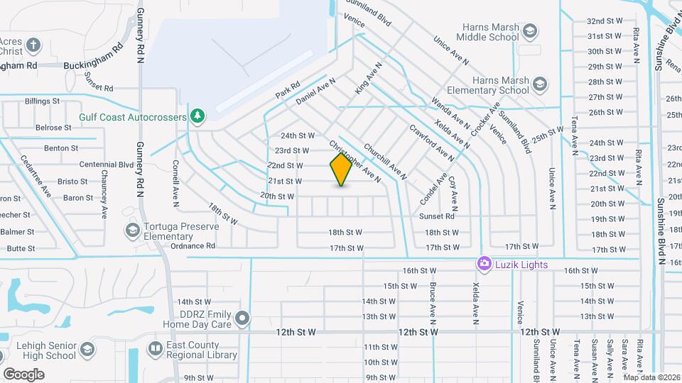 3816 20th St W Mapa y Detalles de la Ubicación