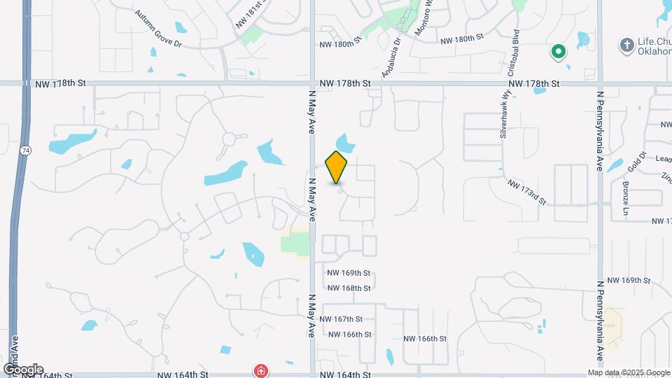 17313 Ridgewood Dr Map and Location Details