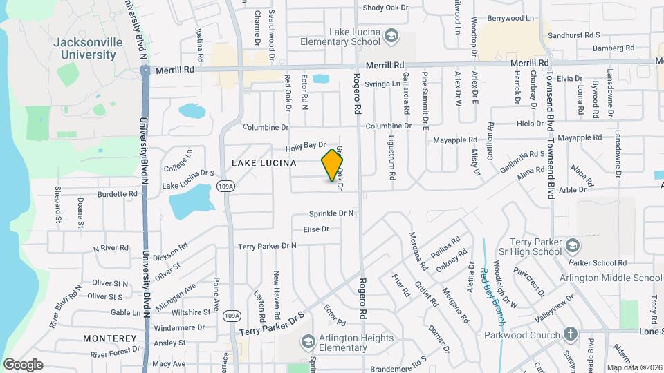 6331 Pine Summit Dr Map and Location Details