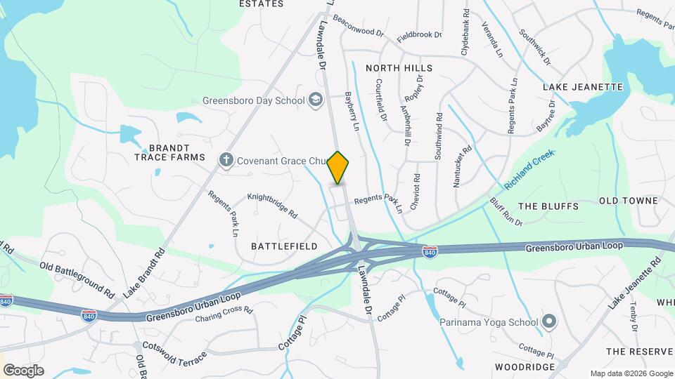 3202 Regents Park Ln Map and Location Details