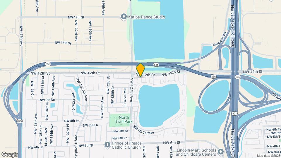 1146 NW 126th Ct Map and Location Details