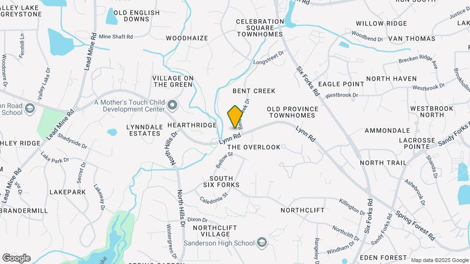 6422 English Oaks Dr Map and Location Details