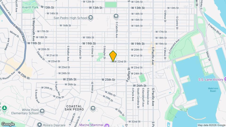 827 W 22nd St Map and Location Details