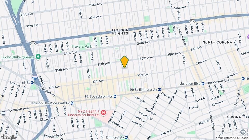 3543 84th St Map and Location Details