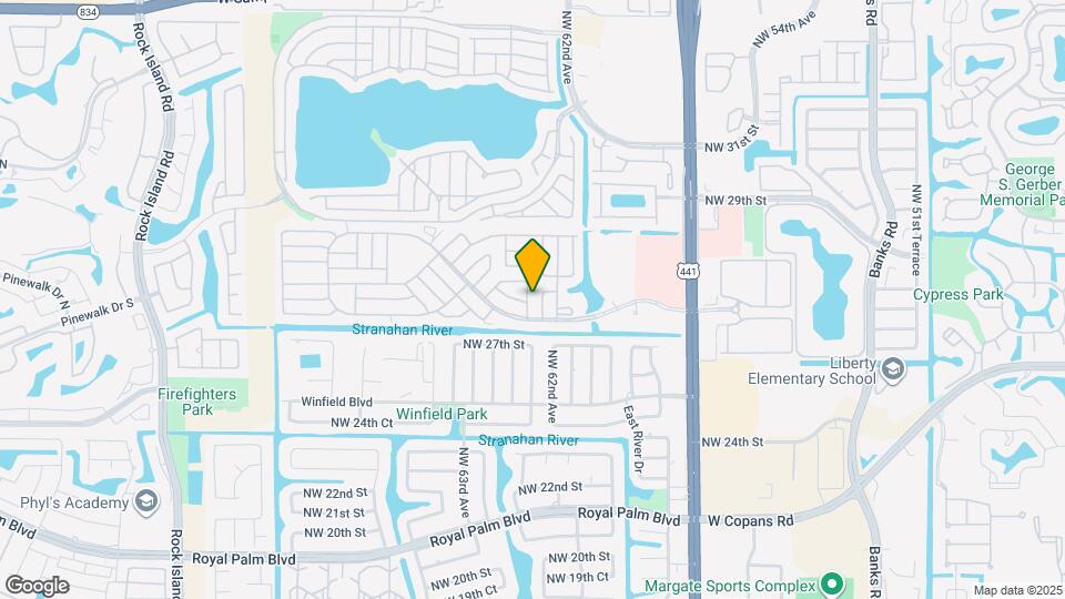 2808 NW 63rd Ave Map and Location Details