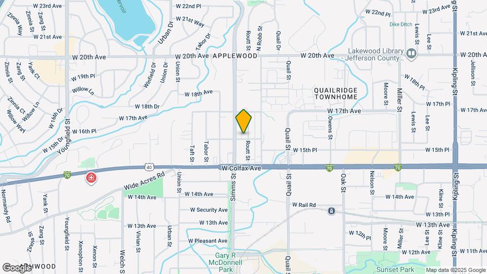 11535-11545 W 16th Ave Map and Location Details