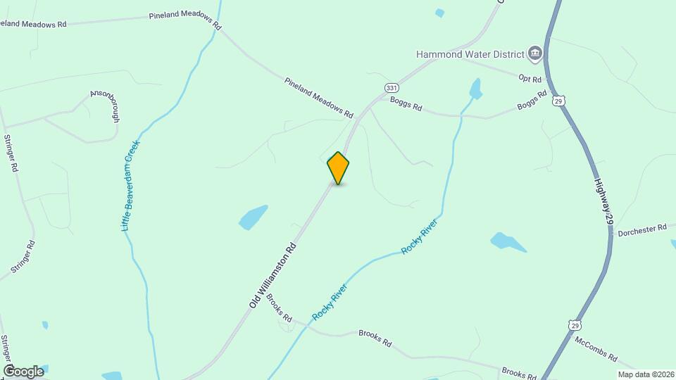 4018 Old Williamston Rd Map and Location Details