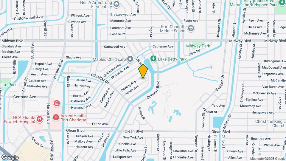 22214 Felton Ave Map and Location Details