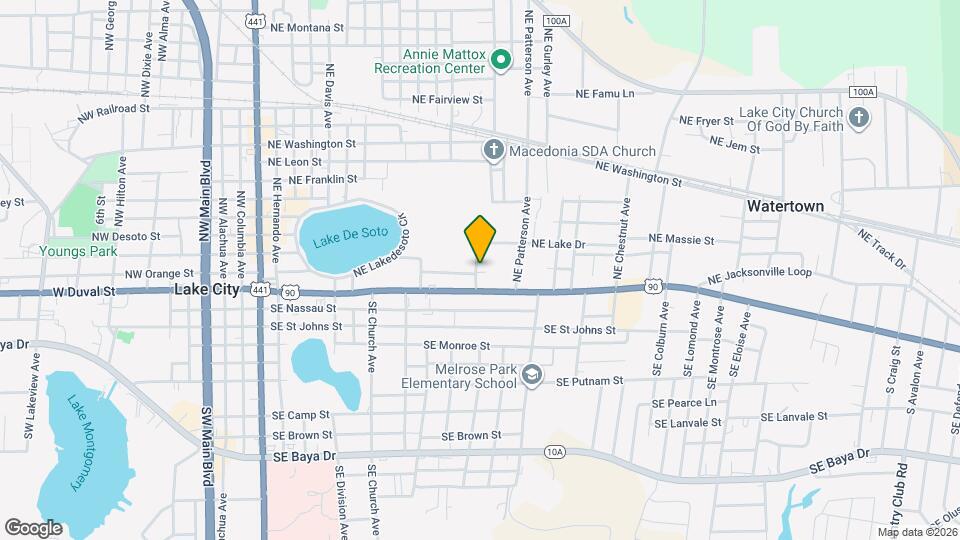 656 NE Lake Dr Map and Location Details