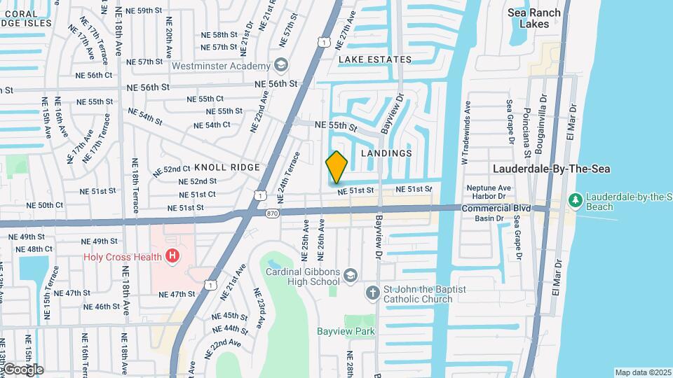 2797 NE 51st St Mapa y Detalles de la Ubicación