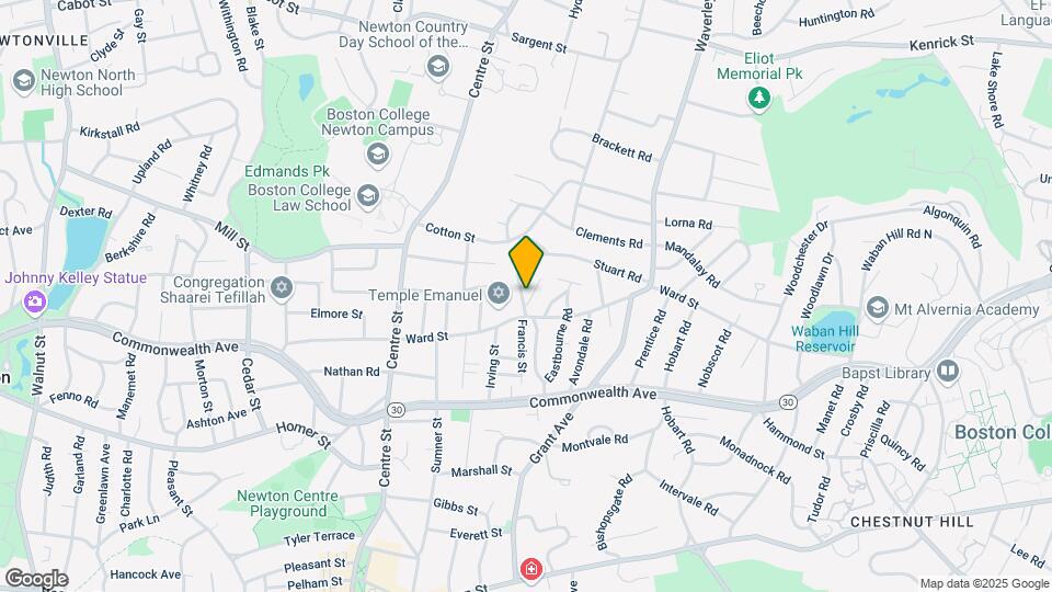 10 E Boulevard Rd, Unit B Mapa y Detalles de la Ubicación