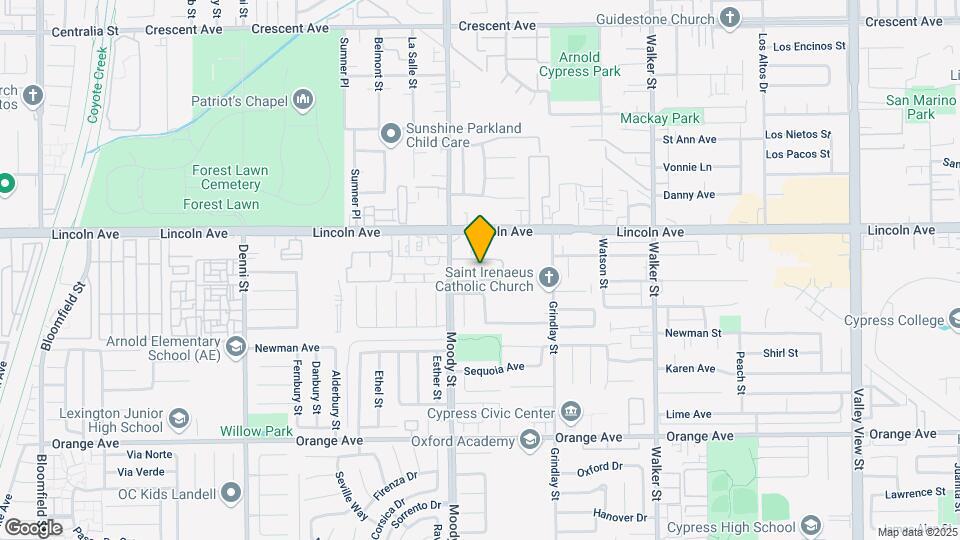 Lincoln-Moody Apartments Mapa y Detalles de la Ubicación