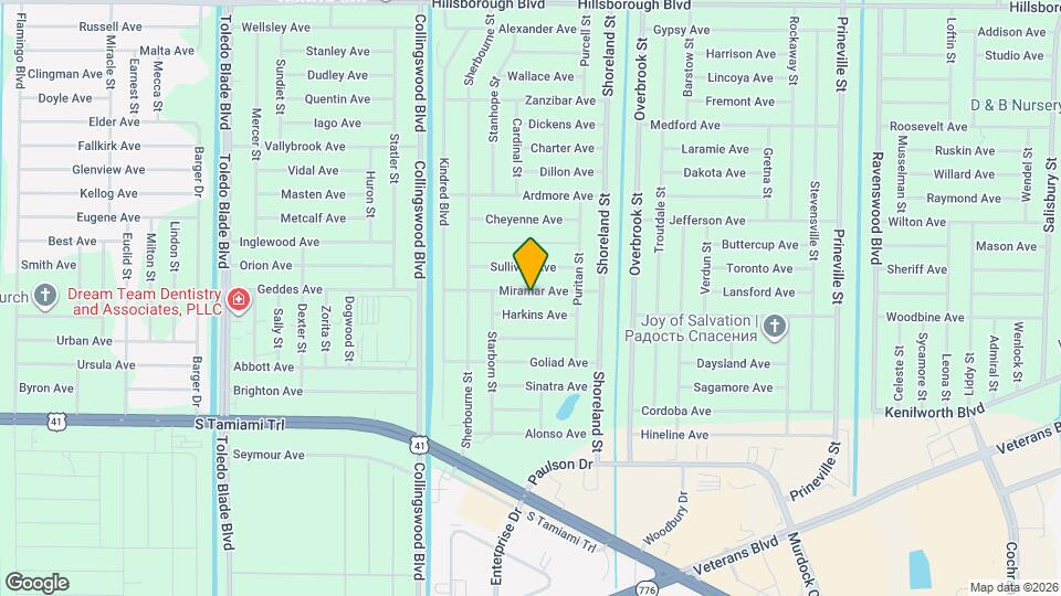 18131 Miramar Ave Mapa y Detalles de la Ubicación