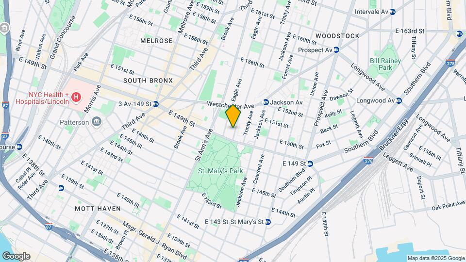 555 Cauldwell Ave Map and Location Details