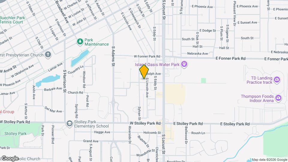 408 W Hedde St Map and Location Details