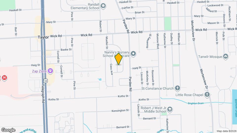 9651 Blaty St Map and Location Details