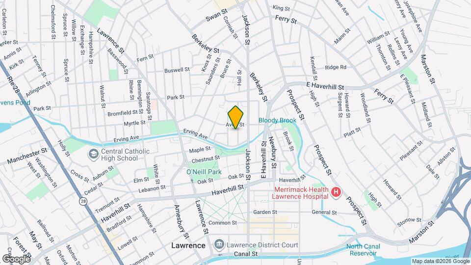 24 Belmont St, Unit 1 Map and Location Details