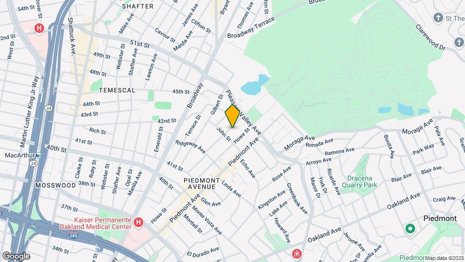 4324-4326 Montgomery St Mapa y Detalles de la Ubicación