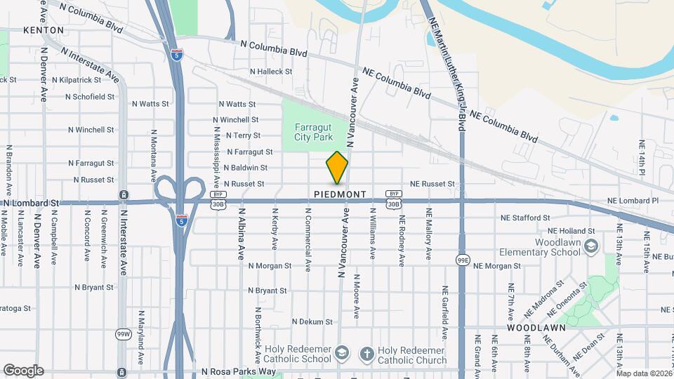 224 N Russet St Map and Location Details