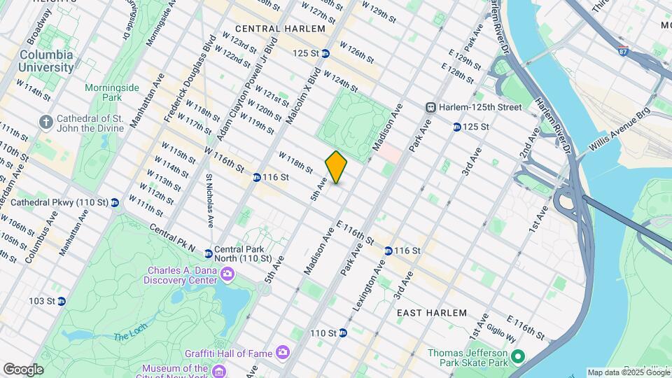 10 E 118th St Map and Location Details