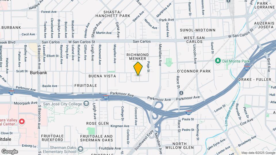 521-525 S Willard Ave Map and Location Details
