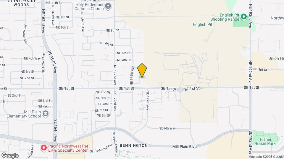 205 NE 176th Ave Map and Location Details