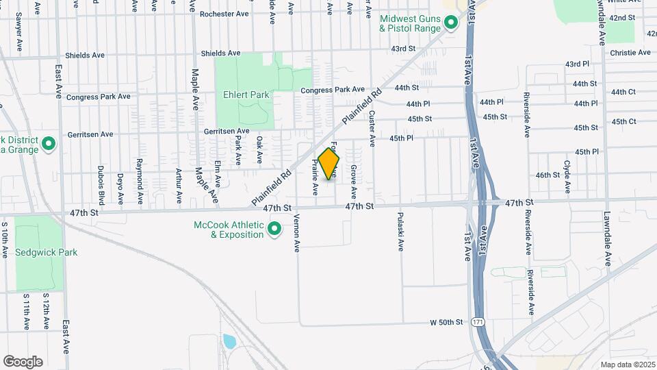 4612 Forest Ave Map and Location Details