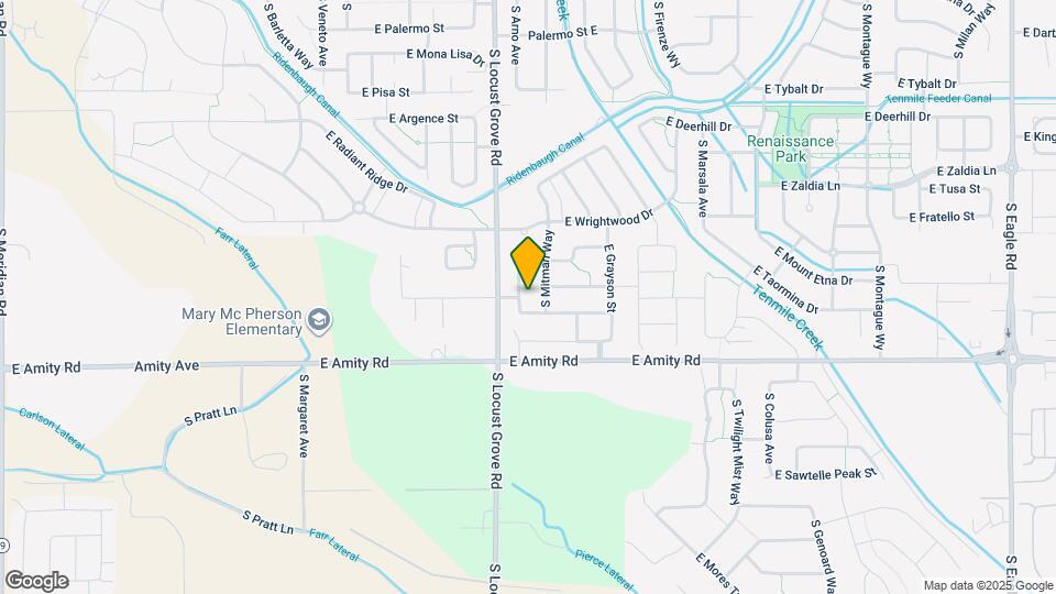 4614 S Denison Ave Map and Location Details