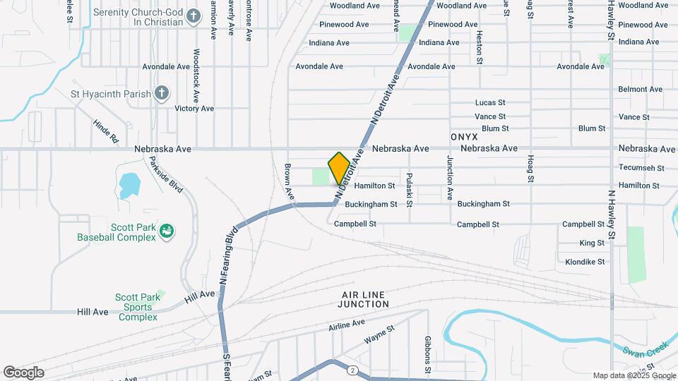 319 N Detroit Ave Map and Location Details