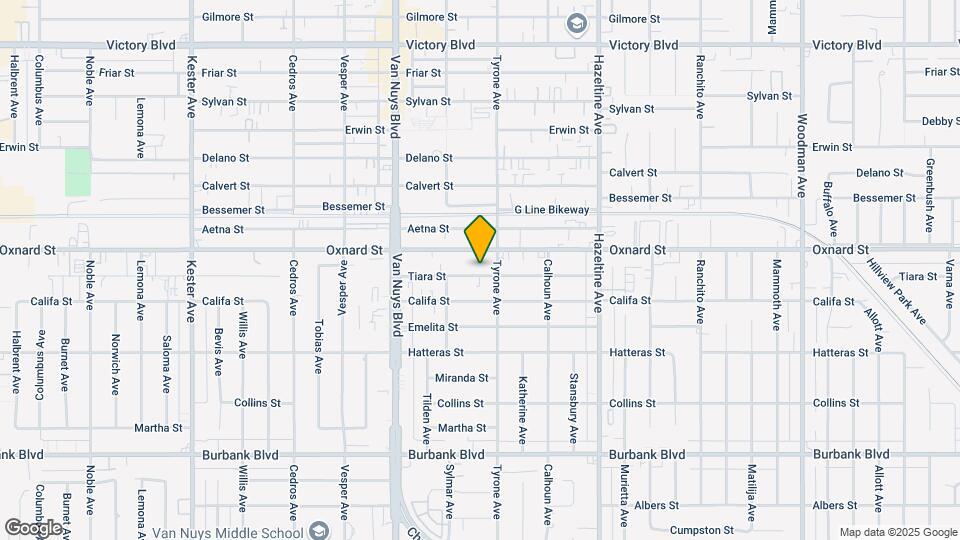 14319 Tiara St Map and Location Details