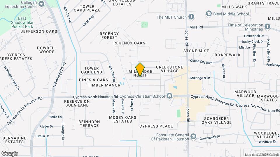 12418 Mill Ridge Dr Map and Location Details