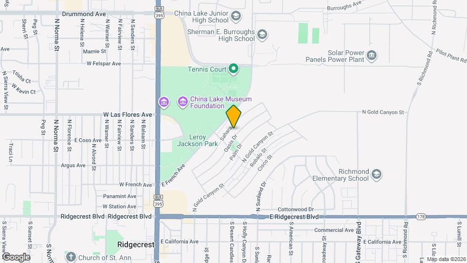 420 Sahara Dr Map and Location Details