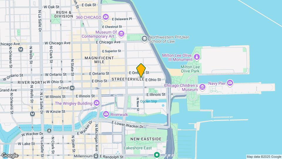 366 E Ohio St-Unit -1163 Map and Location Details
