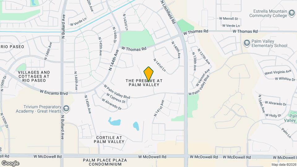 14214 W Harvard St Map and Location Details