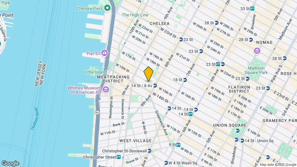 318 W 15th St Map and Location Details